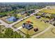 Aerial view of property showing house, shed, and surrounding area at 2579 Allen Dew Rd., Conway, SC 29527