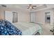 Large bedroom with carpet, ceiling fan and access to bathroom at 2579 Allen Dew Rd., Conway, SC 29527