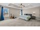 Spacious bedroom with carpeted floors and ceiling fan at 2579 Allen Dew Rd., Conway, SC 29527