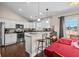 Bright kitchen featuring stainless steel appliances and white cabinets at 2579 Allen Dew Rd., Conway, SC 29527