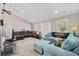 Living area with sectional and accent chairs at 2579 Allen Dew Rd., Conway, SC 29527