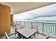 Spacious balcony with ocean view and seating at 2600 N Ocean Blvd. # 1410, Myrtle Beach, SC 29577