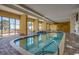 Indoor pool and hot tub with ocean views at 2600 N Ocean Blvd. # 1410, Myrtle Beach, SC 29577