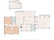 2278 sq ft home floor plan: 3 bedrooms, 3 baths, sunroom, garage at 300 Mcarthur St., Tabor City, NC 28463