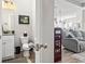 Clean and modern bathroom with white vanity and toilet at 308 Turning Pines Loop, Myrtle Beach, SC 29579