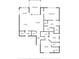 Detailed floor plan showing a 2-bedroom home layout at 308 Turning Pines Loop, Myrtle Beach, SC 29579