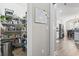 Well-organized pantry with ample shelving for food storage at 308 Turning Pines Loop, Myrtle Beach, SC 29579