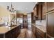 Modern kitchen featuring granite counters and stainless steel appliances at 3714 Old Pointe Circle, North Myrtle Beach, SC 29582