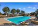 Inviting community pool with ample lounge chairs at 3714 Old Pointe Circle, North Myrtle Beach, SC 29582