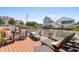 Deck overlooking a canal, featuring lounge chairs and tranquil views at 403 36Th Ave. N, North Myrtle Beach, SC 29582