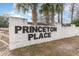 Princeton Place community entrance sign at 4306 Princeton Dr., Little River, SC 29566