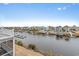 Scenic waterfront view of houses and boats from a balcony at 4528 North Plantation Harbour Dr. # B18, Little River, SC 29566