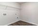 Laundry room with shelving and vinyl flooring at 463 Acosta Circle, Conway, SC 29527