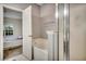 Bathroom with bathtub, shower, and access to bedroom at 4660 Lightkeepers Way # 37A, Little River, SC 29566