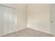 Simple bedroom with double closet and neutral wall color at 4660 Lightkeepers Way # 37A, Little River, SC 29566