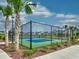 New pickleball court with black fencing at 5353 Knobcone Loop # C-103, Myrtle Beach, SC 29577