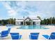 Community swimming pool with plenty of lounge chairs at 5353 Knobcone Loop # C-103, Myrtle Beach, SC 29577