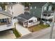 Aerial view of a charming cottage and neighboring homes at 6001 - 1861 S Kings Hwy., Myrtle Beach, SC 29575