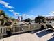 Spacious deck overlooking the street, perfect for outdoor relaxation at 6001 - 6004 S Kings Hwy., Myrtle Beach, SC 29575