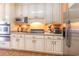 Kitchen with stainless steel appliances and white cabinets at 604 Ellis Dr., Conway, SC 29526