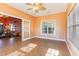 Sunroom with tile floors and multiple windows at 604 Ellis Dr., Conway, SC 29526