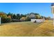 Backyard view showcasing above ground pool at 605 West Perry Rd., Myrtle Beach, SC 29579