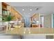 Kitchen with light wood cabinets and ocean view at 645 Sandpiper Run Retreat Beach Circle, Pawleys Island, SC 29585