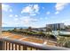 Stunning ocean view from balcony, overlooking pool and resort amenities at 645 Sandpiper Run Retreat Beach Circle, Pawleys Island, SC 29585