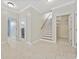 Clean hallway with tile floors and storage at 65 Harbourreef Dr., Pawleys Island, SC 29585