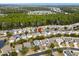 Aerial view showing home location in a residential neighborhood at 869 Silvercrest Dr., Myrtle Beach, SC 29579