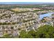 Aerial view of neighborhood showcasing a pond at 869 Silvercrest Dr., Myrtle Beach, SC 29579