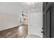 Entryway with dark door and view into living room at 869 Silvercrest Dr., Myrtle Beach, SC 29579