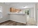 Kitchen with light wood cabinets and breakfast bar at 869 Silvercrest Dr., Myrtle Beach, SC 29579