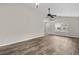 Living room with hardwood floors and ceiling fan at 869 Silvercrest Dr., Myrtle Beach, SC 29579