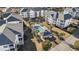 Beautiful aerial view showcases a community pool and surrounding landscaped areas at 901 West Port Dr. # 1706, North Myrtle Beach, SC 29582