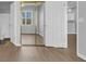 Entry leading to bedroom, bath, and kitchen area at 901 West Port Dr. # 1706, North Myrtle Beach, SC 29582