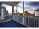 Enjoy sunsets from this screened porch at 901 West Port Dr. # 1706, North Myrtle Beach, SC 29582