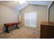 Bedroom with large window, dresser and desk at 1047 Rose Haven Dr., Conway, SC 29527