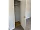 Empty closet with wood shelving and carpeted floor at 105 S Merriman Rd., Georgetown, SC 29440