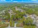 Aerial view of a neighborhood with lush green spaces and homes at 121 Crossroad Dr. Nw, Calabash, SC 28467