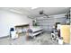 Garage with workbench and ample storage space at 1288 Brighton Ave., Myrtle Beach, SC 29588