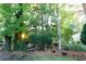 Mature trees and landscaping in backyard at 1392 Southwood Dr., Surfside Beach, SC 29575