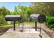 Community grilling area with two grills at 1819 North Ocean Blvd. # 8015, North Myrtle Beach, SC 29582