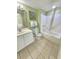 Clean bathroom with tub and shower at 2007 S Ocean Blvd. # 1607, Myrtle Beach, SC 29577