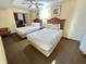 Bedroom with two double beds at 2007 S Ocean Blvd. # 1607, Myrtle Beach, SC 29577