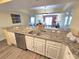 Kitchen with granite countertops and stainless steel appliances at 2007 S Ocean Blvd. # 1607, Myrtle Beach, SC 29577