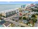 Aerial view of triplex, highlighting its beach proximity at 2102 S Ocean Blvd. # D, North Myrtle Beach, SC 29582