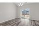 Bright dining room with sliding glass doors and chandelier at 245 Six Mile Creek Dr., Georgetown, SC 29440