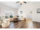 Living room with sectional sofa, coffee table, and access to other rooms at 3009 South Bay St., Georgetown, SC 29440