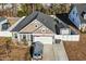 Aerial view of the house and yard at 3047 Honey Clover Ct., Longs, SC 29568